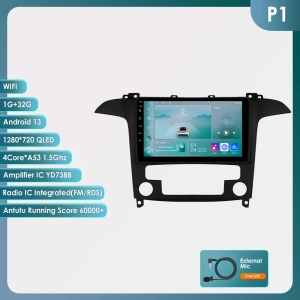 Car Multimedia Video Player with GPS, Bluetooth, and RDS — Car Infotainment System, OSSURET