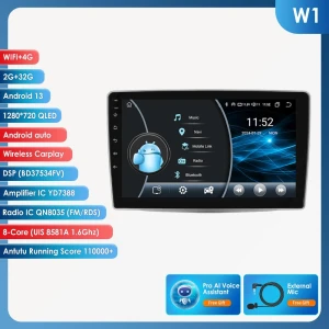 Car Multimedia Video Player with WIFI, Bluetooth, RDS, DVR — Car Infotainment System, OSSURET