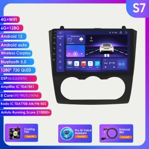 CarPlay AI Android 12 Car Stereo with GPS Navigation and Multimedia Screen — Car Infotainment System, Hizpo