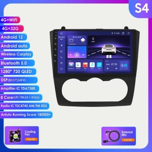 CarPlay AI Android 12 Car Stereo with GPS Navigation and Multimedia Screen — Car Infotainment System, Hizpo