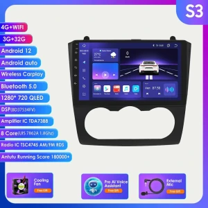 CarPlay AI Android Car Stereo with GPS Navigation — Car Infotainment System, Hizpo