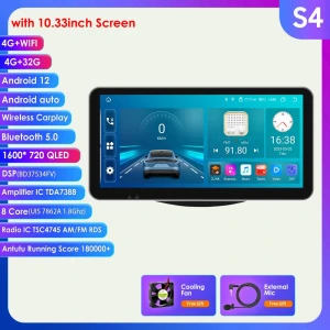 CarPlay and Android Auto Car Stereo — Car Infotainment System, Hizpo