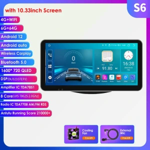 CarPlay Android Auto Radio — Car Infotainment System, Hizpo