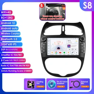 Intelligent Android Car Stereo — Car Infotainment System, OSSURET