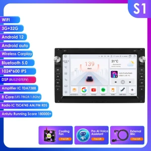 Intelligent Screen 8-Core DSP Car Multimedia Player — Car Infotainment System, Hizpo