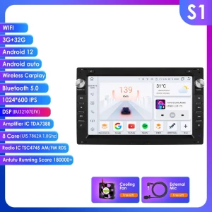 Intelligent Screen 8-Core DSP Car Multimedia Player — Car Infotainment System, Hizpo