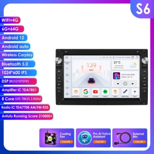Intelligent Screen 8-Core DSP Car Multimedia Player — Car Infotainment System, Hizpo
