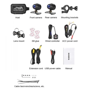 Motorcycle Video Recorder — Dash Cam, MAOZUA01