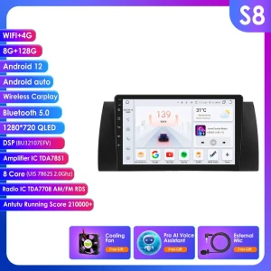 Multimedia Video Player with Navigation — Car Infotainment System, Hizpo