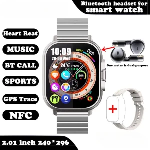 Smart Watch with Built-in Headphones — Smart Watch, ElectronicsHome
