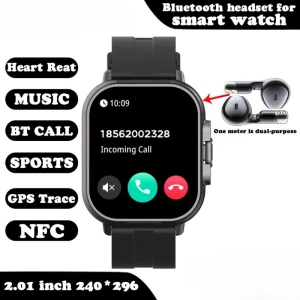 Smart Watch with Headphones — Smart Watch, ElectronicsHome