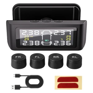 Solar TPMS Car Tire Pressure Monitoring System — TPMS, Lntelligent Living Hall