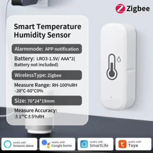 Temperature and Humidity Sensor — Humidifier, Tuya