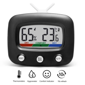 Temperature Humidity Monitor with 10s Fast Refresh — Air Quality Monitor, JOHO