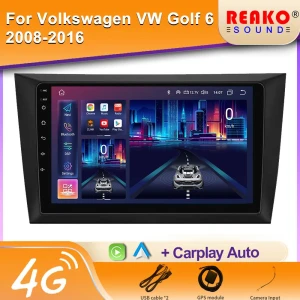Wireless Carplay Android Auto Radio Car Multimedia — Car Infotainment System, Reakosound