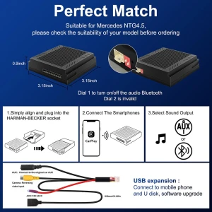 Wireless CarPlay Upgrade — Car Infotainment System, JOHO