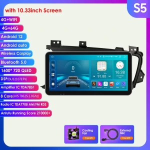 Car Multimedia Player with Android 4G-LTE — Car Infotainment System, Hizpo
