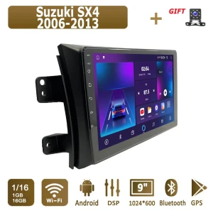 Car Multimedia Player with GPS Navigation, Bluetooth, and WiFi — Car Infotainment System, icreative