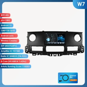 CarPlay Android Auto Navigation Touchscreen Multimedia Player Head Unit — Car Infotainment System, Hizpo