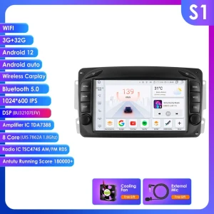 Intelligent AI System Wireless CarPlay Android Auto Radio — Car Infotainment System, Hizpo