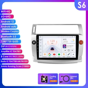 Intelligent Android Auto Radio with CarPlay, Multimedia Video Player, GPS — Car Infotainment System, Hizpo