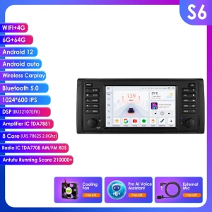 Intelligent Voice Control AI 2 DIN Android Car Radio — Car Infotainment System, Hizpo