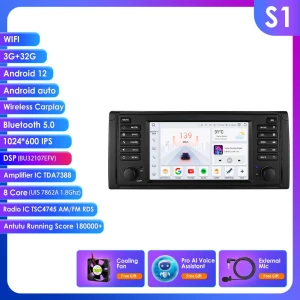 Intelligent Voice Control AI 2 DIN Android Car Radio — Car Infotainment System, Hizpo