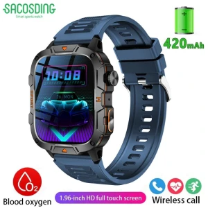 Military Smartwatch Sport Fitness Tracker — Fitness Tracker, SACOSDING