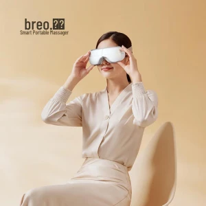 Smart Eye Massager with Heat — Massage Gun, Breo