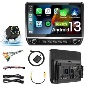 10-inch IPS Car Stereo with GPS Navigation and Video Player — Car Infotainment System, TOP HOME