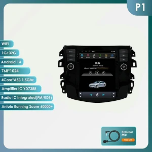 9.7 Inch Display Screen Carplay Android Multimedia Player — Car Infotainment System, OSSURET