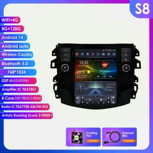 9.7 Inch Display Screen Carplay Android Multimedia Player — Car Infotainment System, OSSURET
