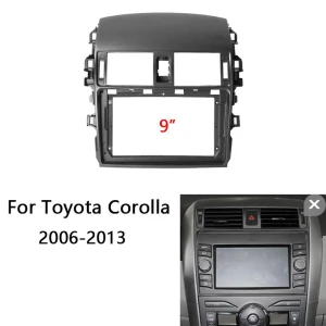 9-inch 2 Din Android Car Head Unit Frame Kit — Car Infotainment System, ToyousoniC
