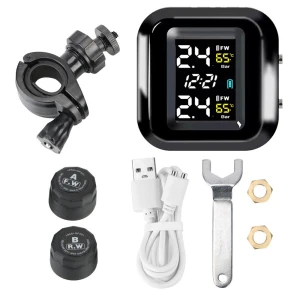 Motorcycle Tire Pressure and Temperature Monitor — TPMS, A Auto Parts Mall