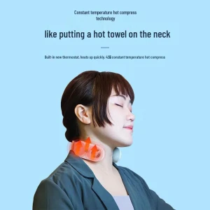 Smart Cervical Neck Massager with Heat — Massage Gun, SKG