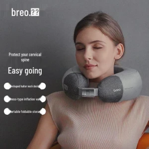 Smart Inflatable Neck Massager — Massage Gun, Breo