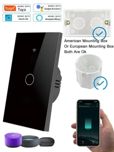 Smart WiFi Light Switch — Smart Switch, Tuya