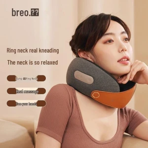 U-Shaped Neck Massager with Heat — Massage Gun, Breo