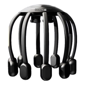 Wireless Portable Octopus Head Massager with Bluetooth — Massage Gun, Hezheng