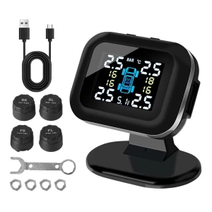 Wireless TPMS System with USB and 4 External Sensors — TPMS, bbtt