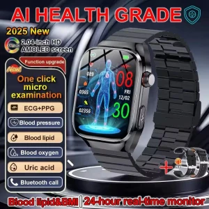 Women's Smart Watch with BMI Measurement, Menstrual Cycle, ECG, Heart Rate, Blood Oxygen, Sleep and Fitness Tracking,... — Smart Watch, Lucky Start