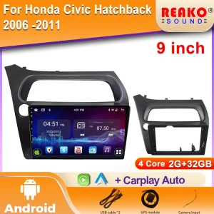 2K IPS Android Car Radio — Car Infotainment System, Reakosound