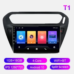 Android Auto CarPlay Multimedia Player with GPS Navigation — Car Infotainment System, GHLHS