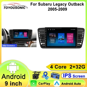 Android Car Radio Multimedia with GPS Navigation and CarPlay — Car Infotainment System, ToyousoniC