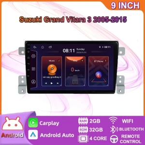 Android Car Radio with Navigation and CarPlay — Car Infotainment System, BAODANDP