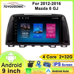 Car Video Player with GPS Navigation and CarPlay — Car Infotainment System, ToyousoniC
