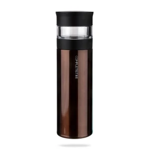Tea Infuser Thermos with Temperature Display — Smart Water Bottle, MISO