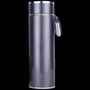 Vacuum Insulated Mug with LED Temperature Display — Smart Water Bottle, Qiao Gushi