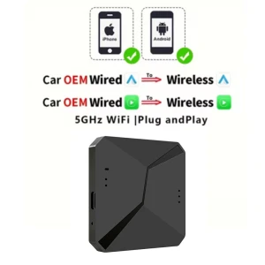 Wireless CarPlay and Android Auto Adapter — Car Infotainment System, The Cozy Nook