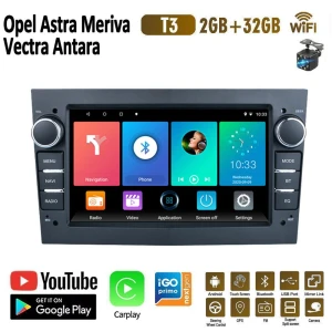 2 DIN Car Radio with Android, CarPlay, and GPS — Car Infotainment System, BAODANDP